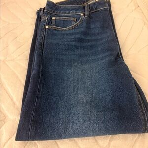 Quince woman’s Classic Blue  straight Denim Jeans 26 in seem